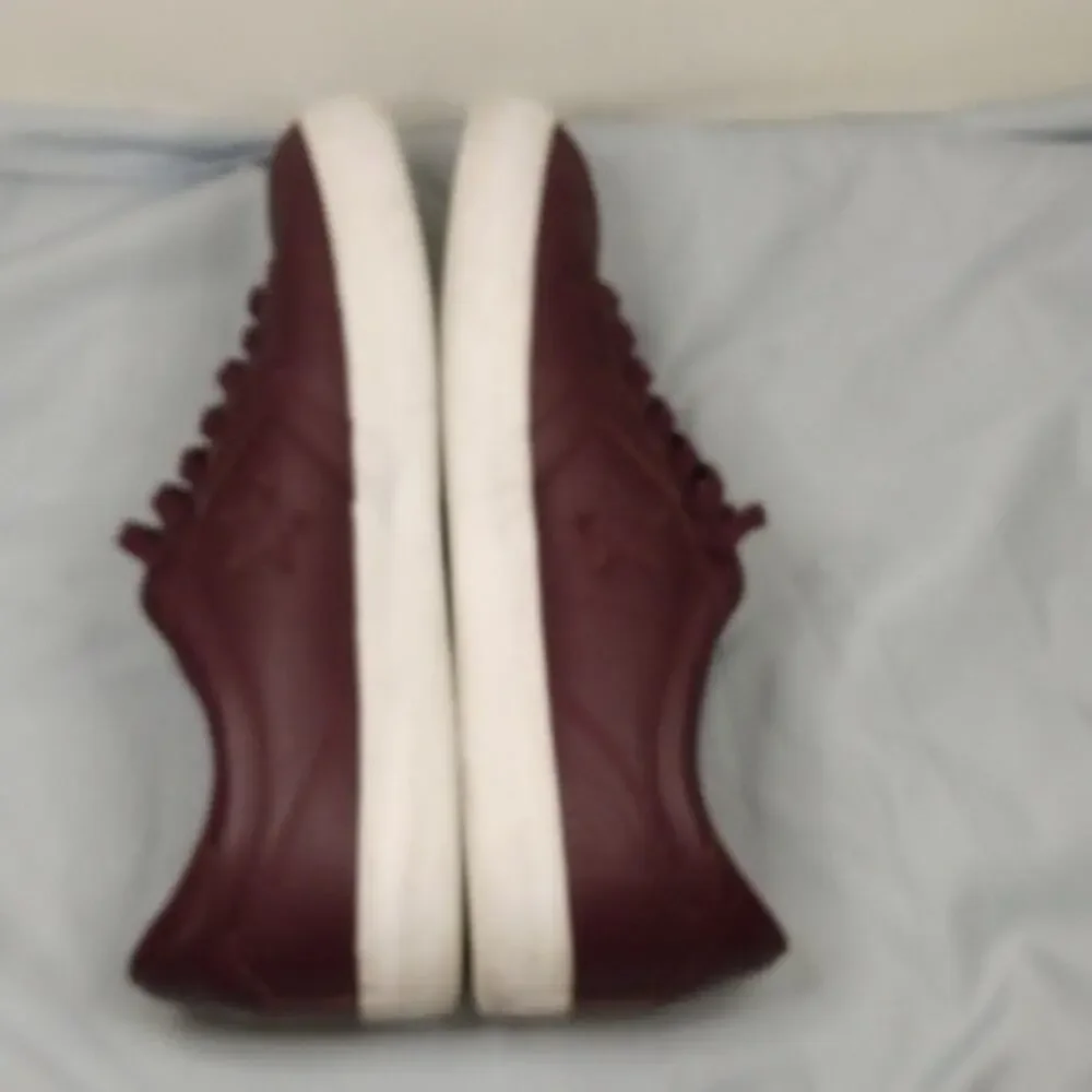Converse Breakpoint Dark Sangria Leather Sneakers Size Mens 7.5 Womens 9
